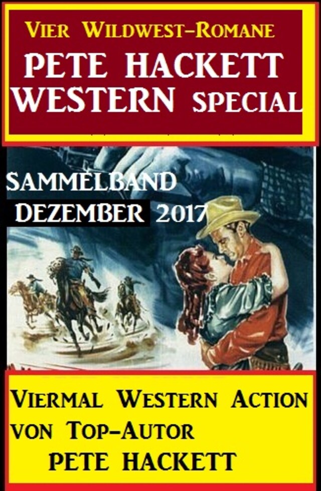 Bokomslag for Pete Hacket Western Special Sammelband Dezember 2017