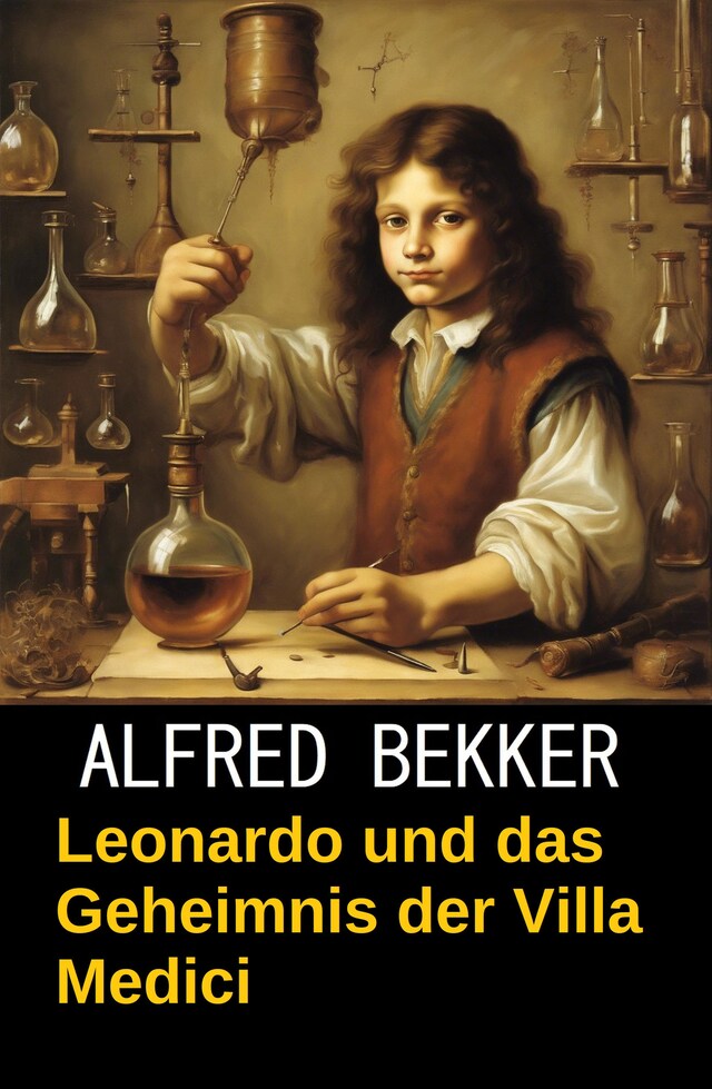 Buchcover für Leonardo und das Geheimnis der Villa Medici