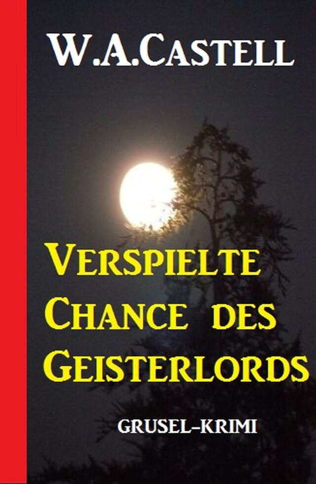 Buchcover für Verspielte Chance des Geisterlords