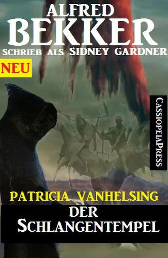Kirjankansi teokselle Patricia Vanhelsing - Der Schlangentempel