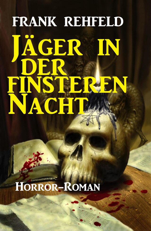 Buchcover für Jäger in der finsteren Nacht: Horror-Roman