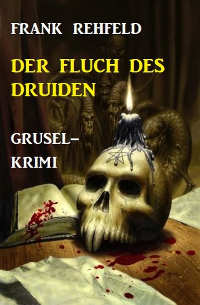 Couverture de livre pour Der Fluch des Druiden: Grusel-Krimi