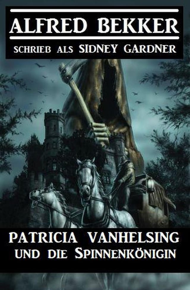Couverture de livre pour Patricia Vanhelsing und die Spinnenkönigin