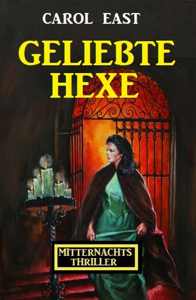 Buchcover für Geliebte Hexe: Mitternachtsthriller