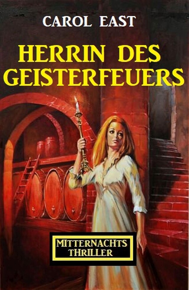 Couverture de livre pour Herrin des Geisterfeuers: Mitternachtsthriller