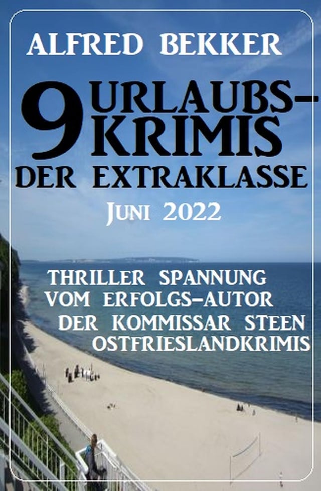 Buchcover für 9 Urlaubskrimis der Extraklasse Juni 2022