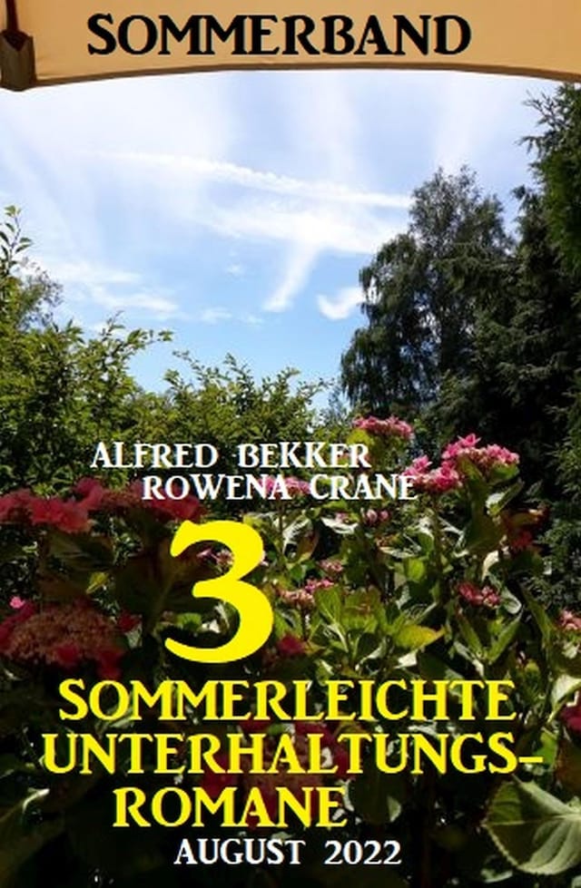Book cover for 3 Sommerleichte Unterhaltungsromane August 2022: Sommerband