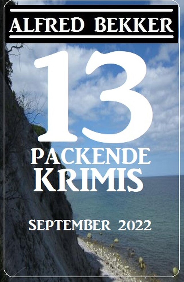 Buchcover für 13 Packende Krimis September 2022