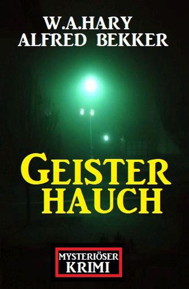 Portada de libro para Mysteriöser Krimi: Geisterhauch