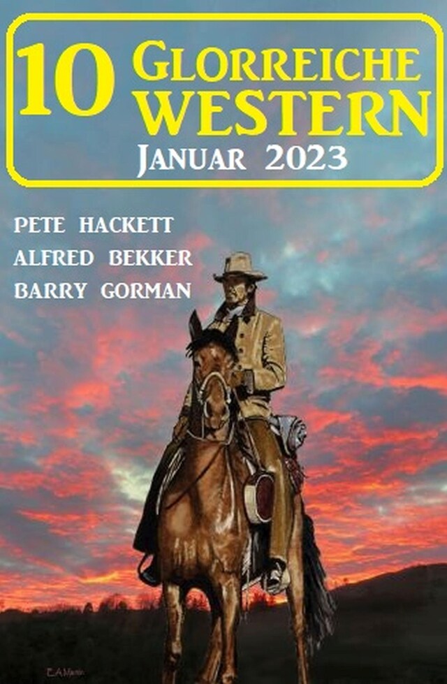 Buchcover für 10 Glorreiche Western Januar 2023