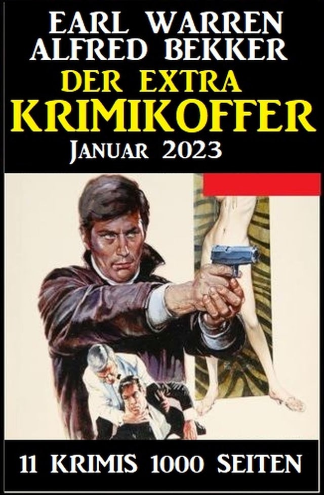 Book cover for Der Extra Krimikoffer Januar 2023: 11 Krimis 1000 Seiten