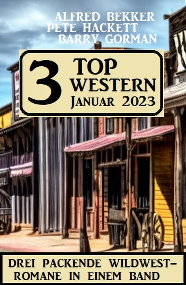 Buchcover für 3 Top Western Januar 2023