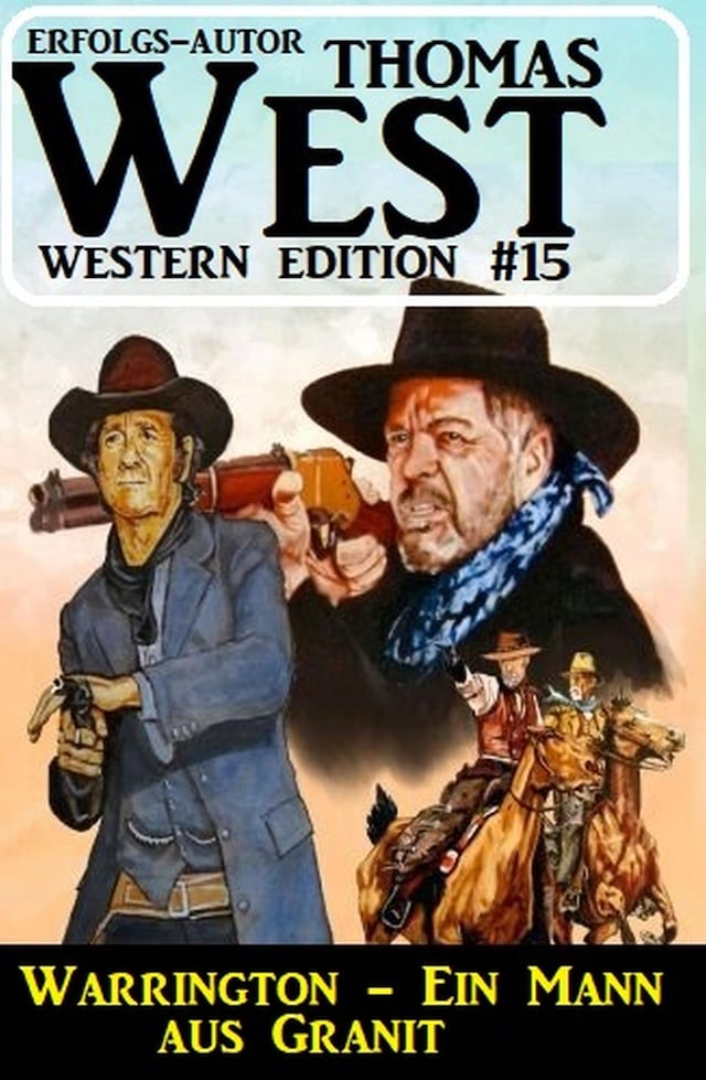 Book cover for Warrington – Ein Mann aus Granit: Thomas West Western Edition 15