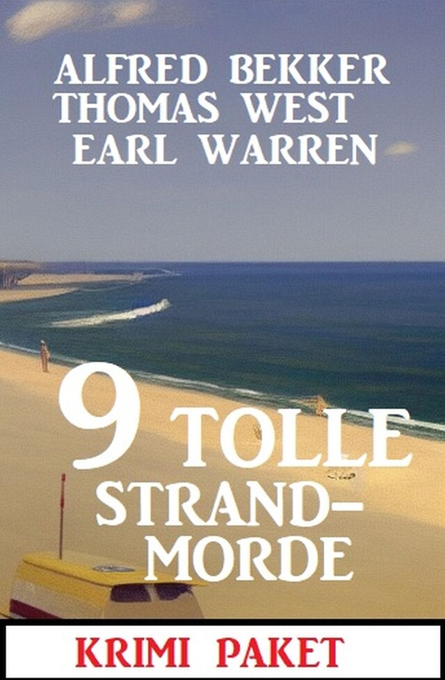 Book cover for 9 Tolle Strandmorde Februar 2023: Krimi Paket