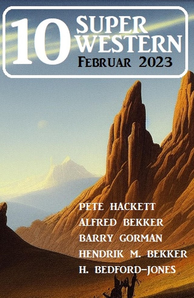 Buchcover für 10 Super Western Februar 2023