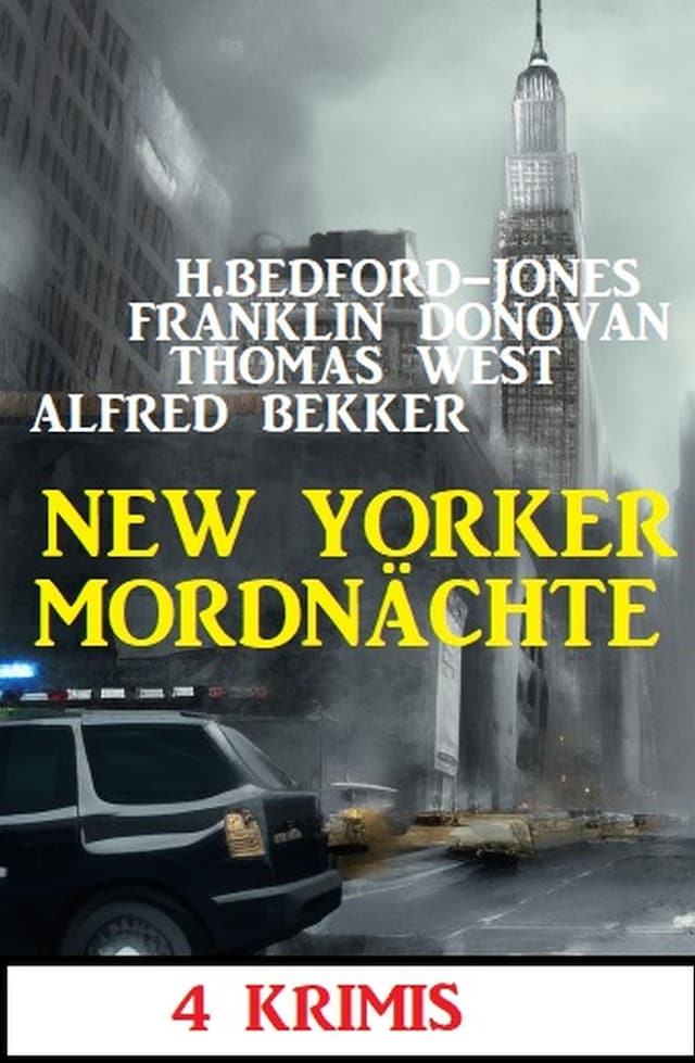 Book cover for New Yorker Mordnächte: 4 Krimis