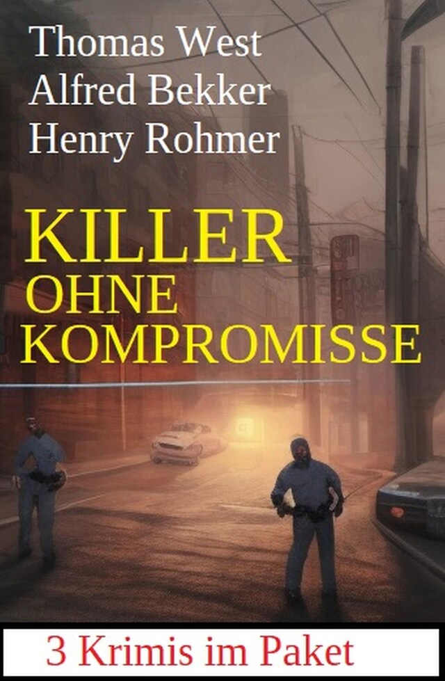 Buchcover für Killer ohne Kompromisse: 3 Krimis im Paket