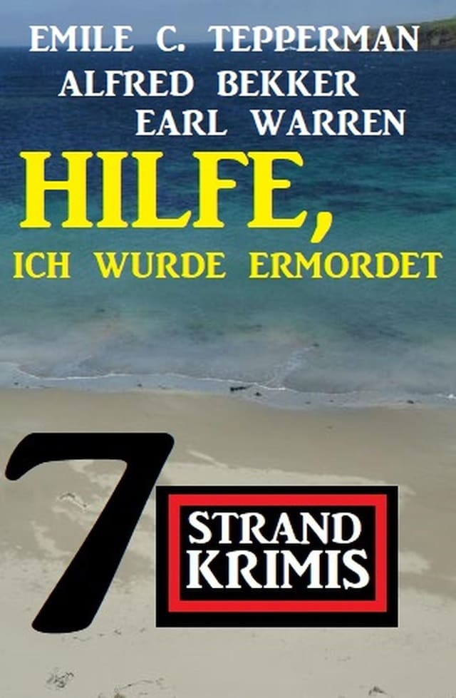 Book cover for Hilfe, ich wurde ermordet: 7 Strandkrimis