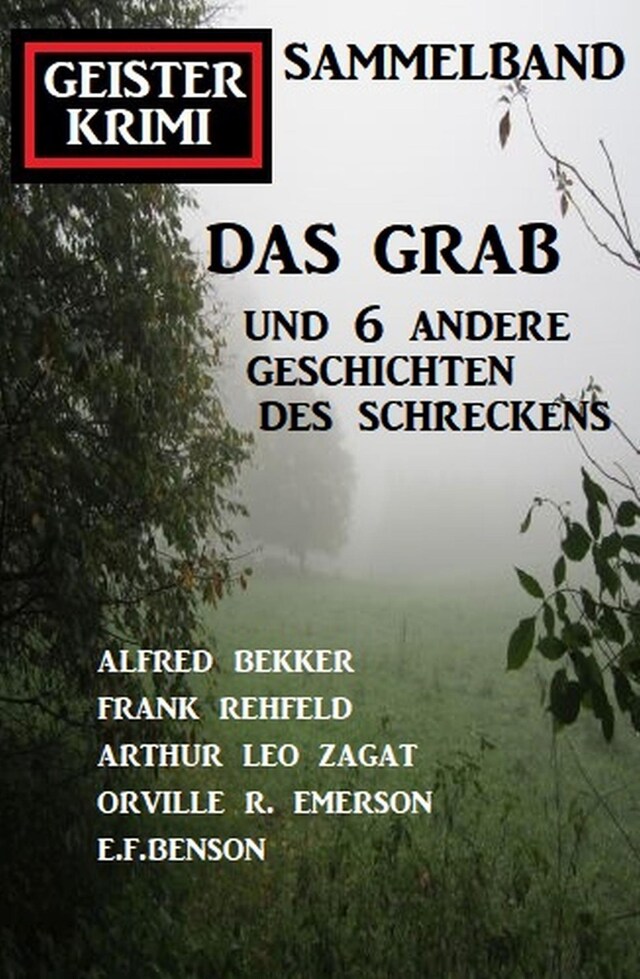 Couverture de livre pour Das Grab und 6 andere Geschichten des Schreckens: Geisterkrimi Sammelband