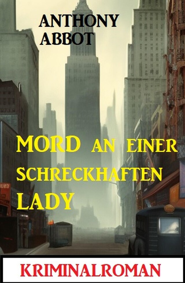 Book cover for Mord an einer schreckhaften Lady: Kriminalroman