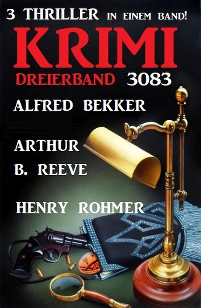 Couverture de livre pour Krimi Dreierband 3083