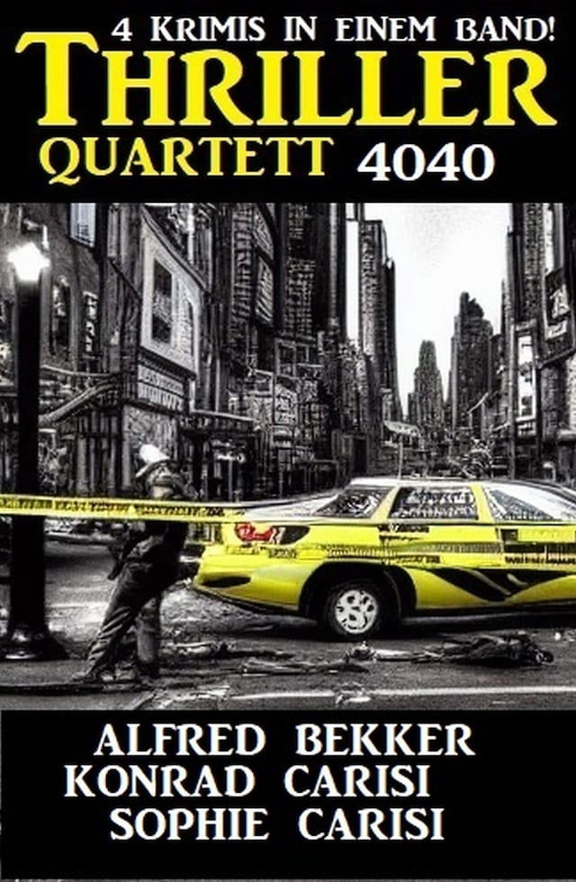 Buchcover für Thriller Quartett 4040