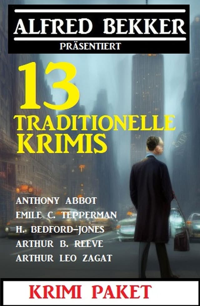 Okładka książki dla 13 Traditionelle Krimis: Krimi Paket