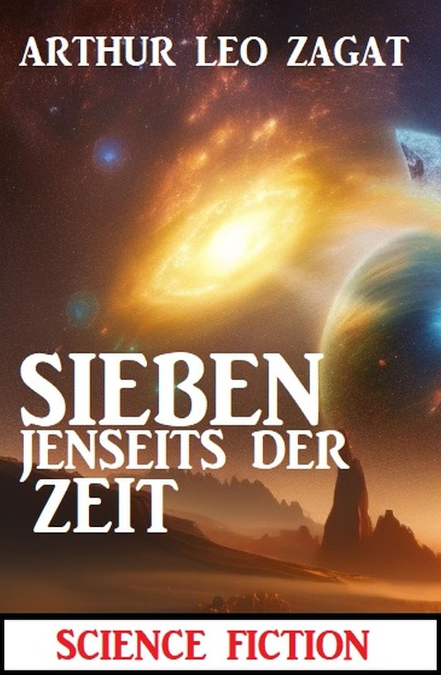 Copertina del libro per Sieben jenseits der Zeit: Science Fiction