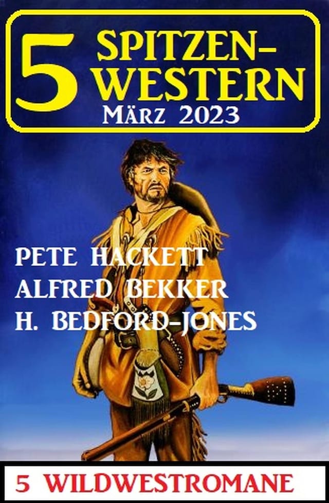 Book cover for 5 Spitzen-Western März 2023