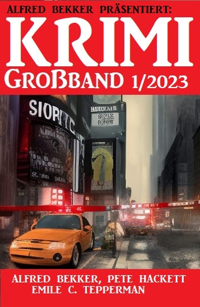 Book cover for Krimi Großband 1/2023
