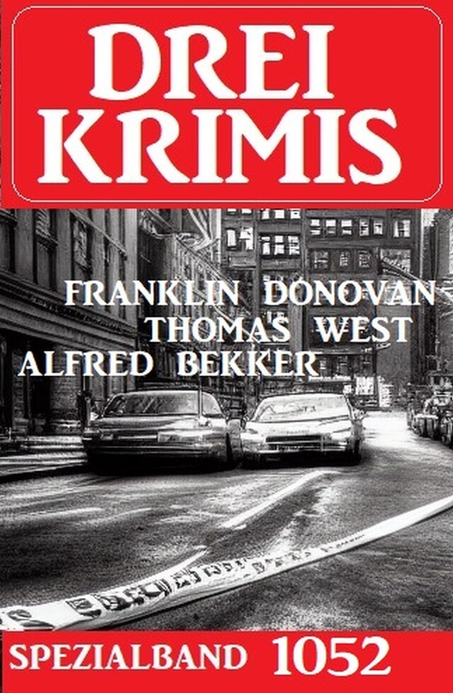 Buchcover für Drei Krimis Spezialband 1052