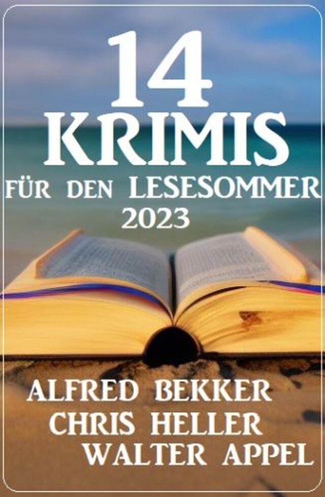 Book cover for 14 Krimis für den Lesesommer 2023