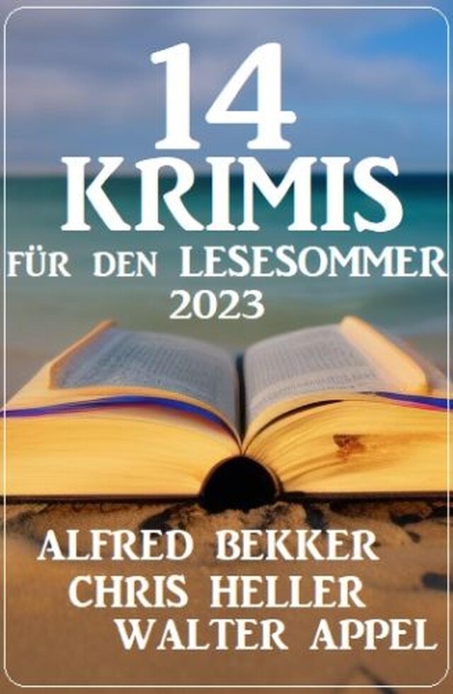 Buchcover für 14 Krimis für den Lesesommer 2023