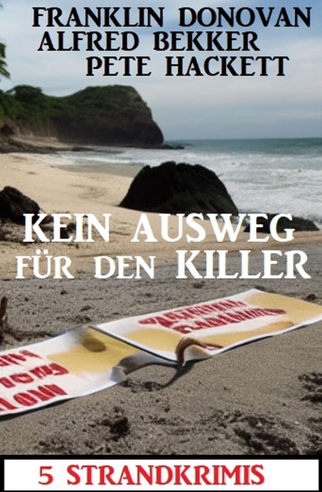 Bokomslag för Kein Ausweg für den Killer: 5 Strandkrimis