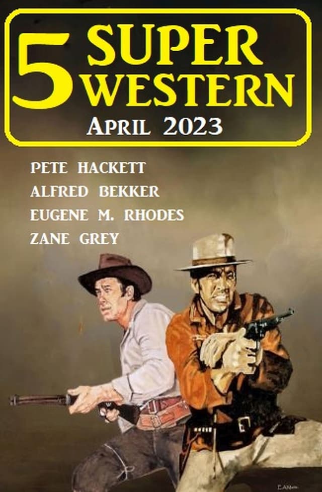 Buchcover für 5 Super Western April 2023