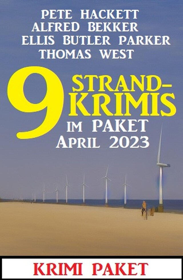 Book cover for 9 Strandkrimis im Paket April 2023