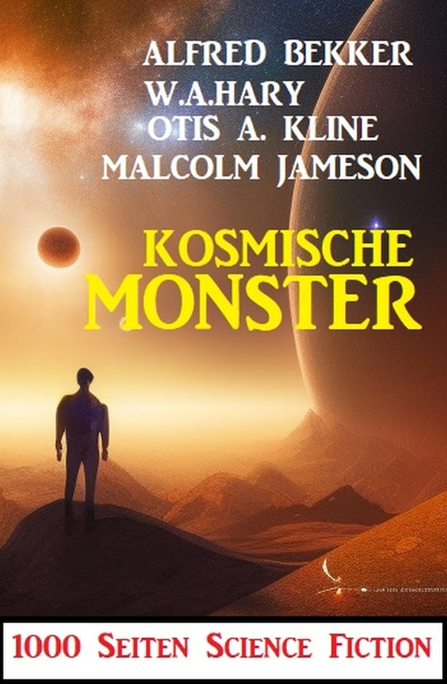 Kirjankansi teokselle Kosmische Monster: 1000 Seiten Science Fiction