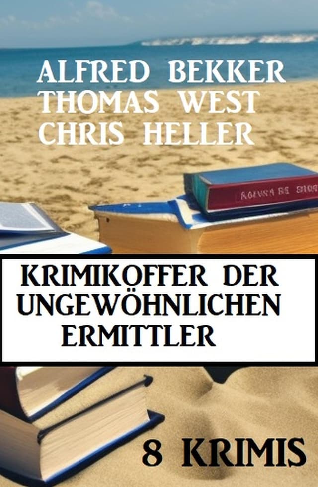 Buchcover für Krimikoffer der ungewöhnlichen Ermittler: 8 Krimis