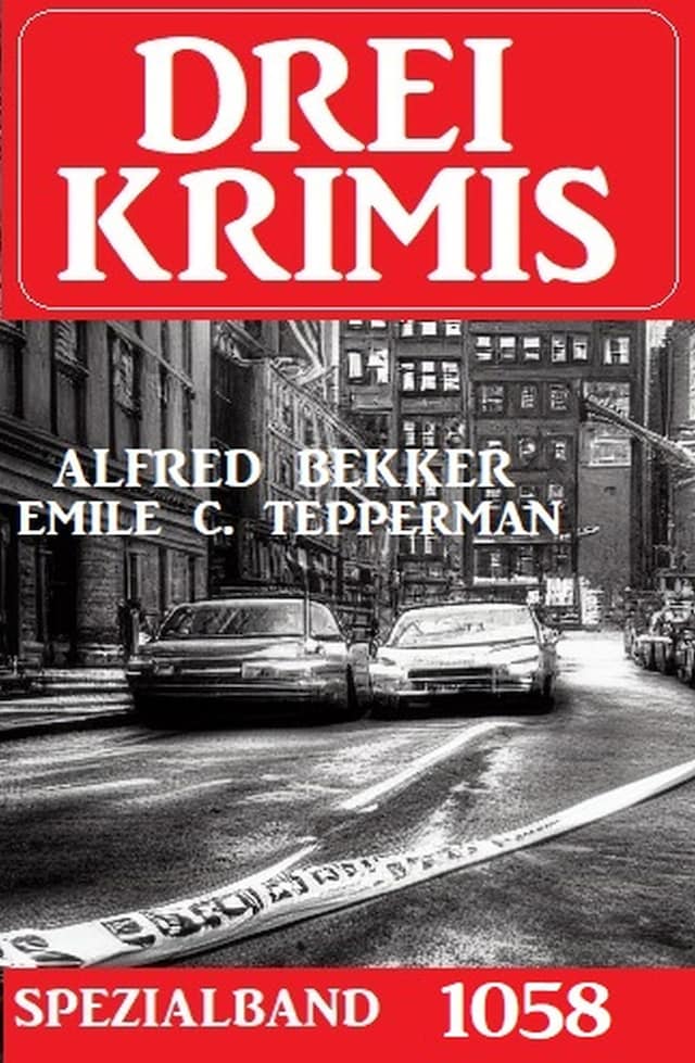 Book cover for Drei Krimis Spezialband 1058