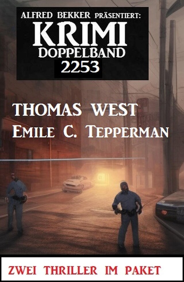 Krimi Doppelband 2253 Buchcover für Krimi Doppelband 2253