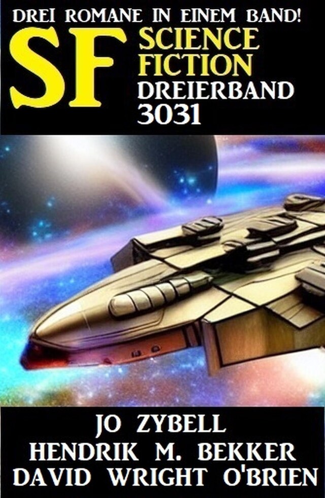 Bogomslag for Science Fiction Dreierband 3031