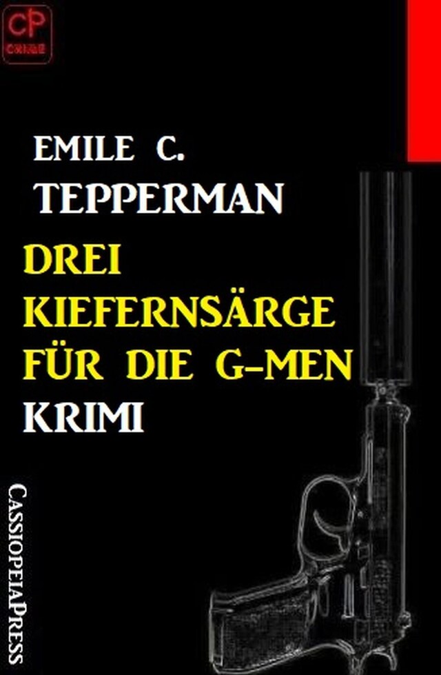 Buchcover für Drei Kiefernsärge für die G-men: Krimi