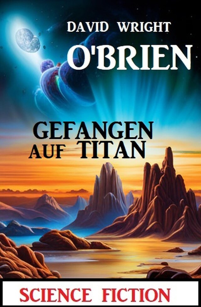 Book cover for Gefangen auf Titan: Science Fiction