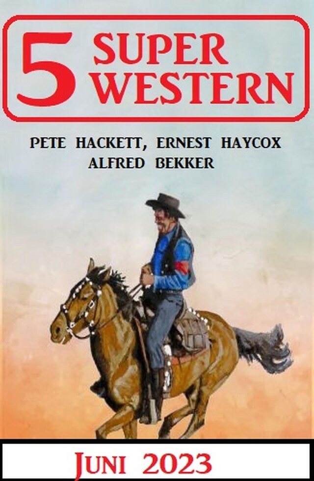 Book cover for 5 Super Western Juni 2023