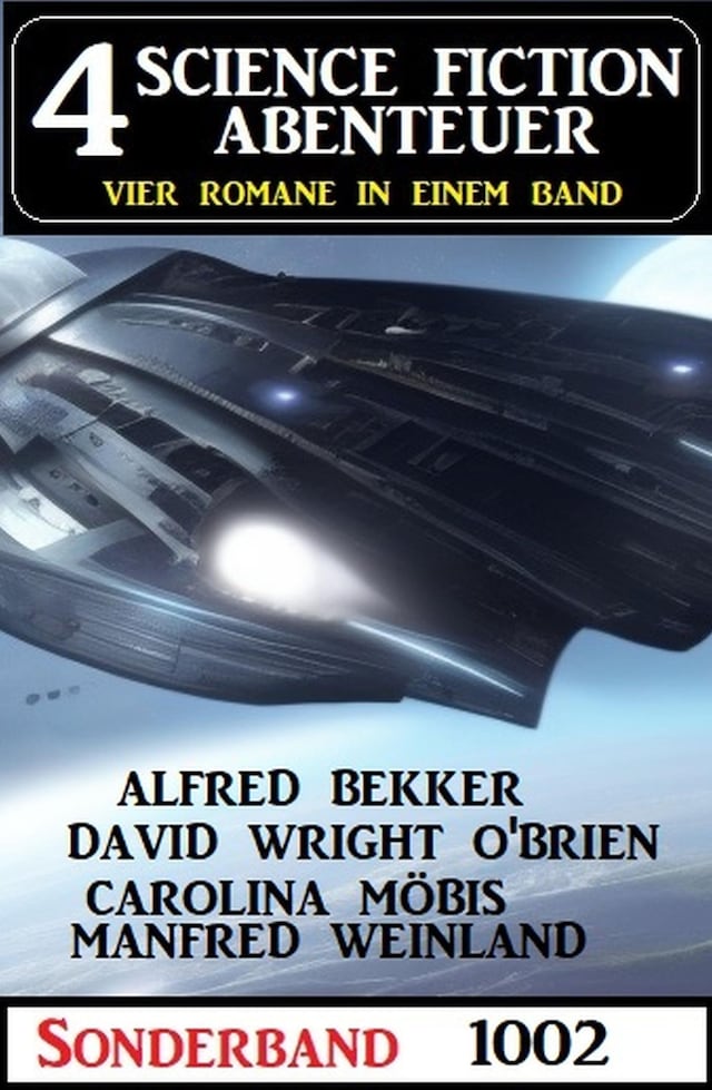 Buchcover für 4 Science Fiction Abenteuer Sonderband 1002