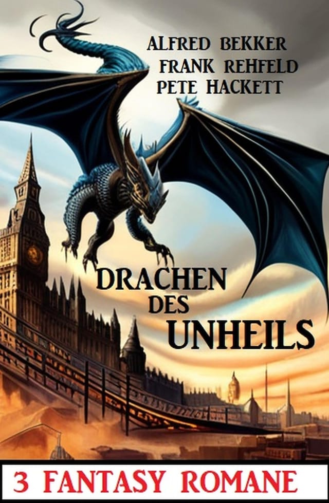 Buchcover für Drachen des Unheils: 3 Fantasy Romane