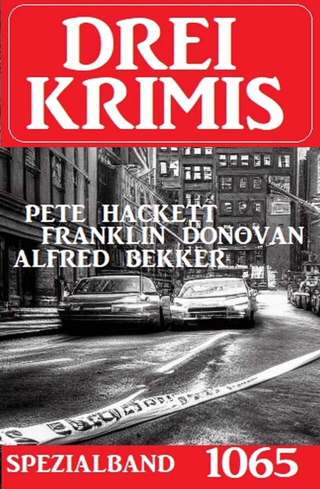 Buchcover für Drei Krimis Spezialband 1065