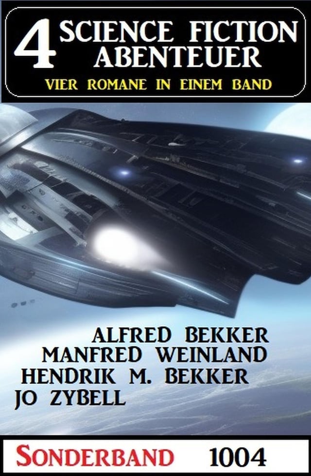 Okładka książki dla 4 Science Fiction Abenteuer Sonderband 1004