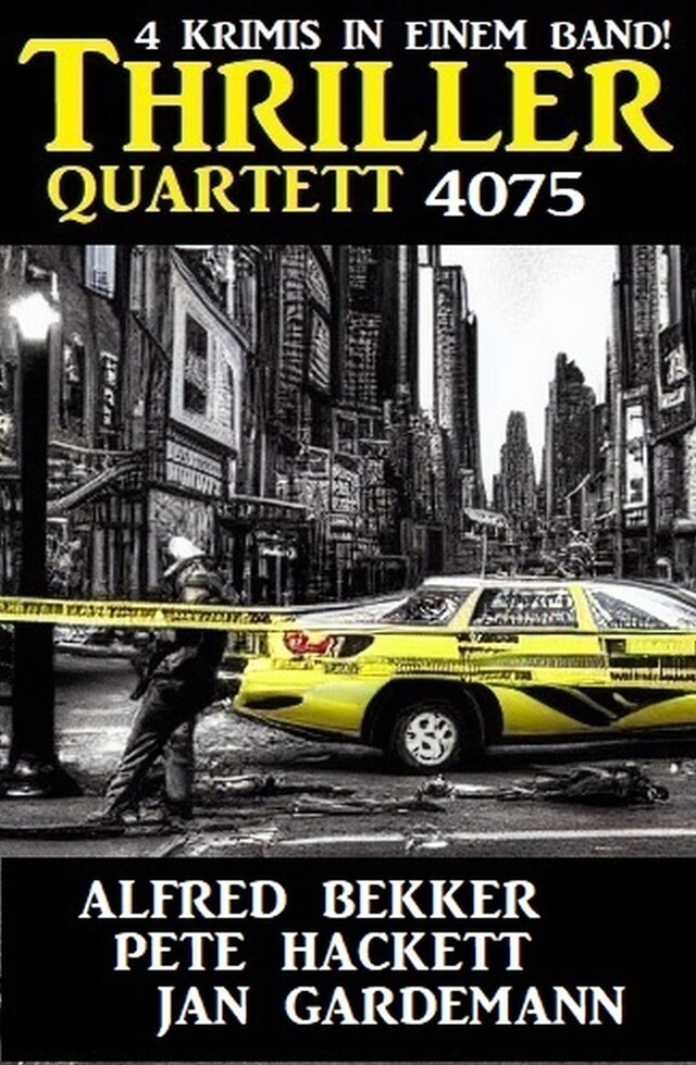 Buchcover für Thriller Quartett 4075