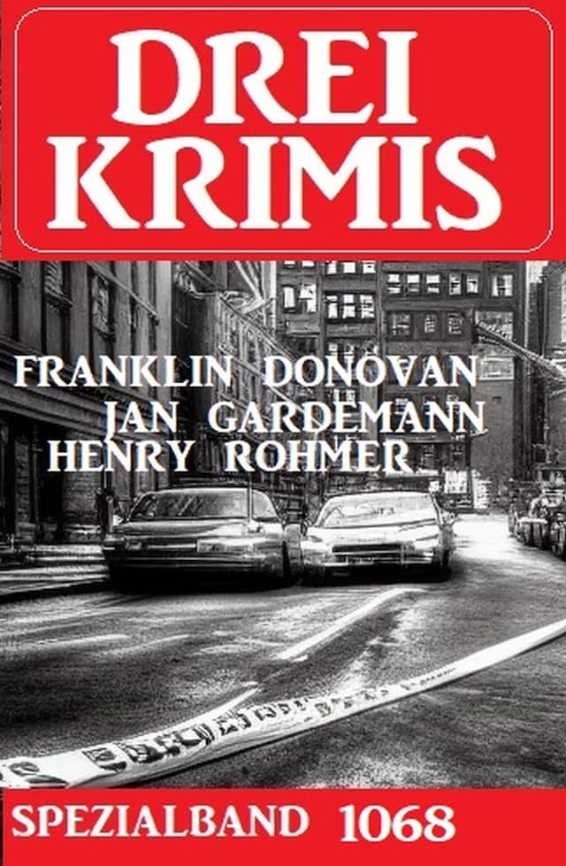 Book cover for Drei Krimis Spezialband 1068